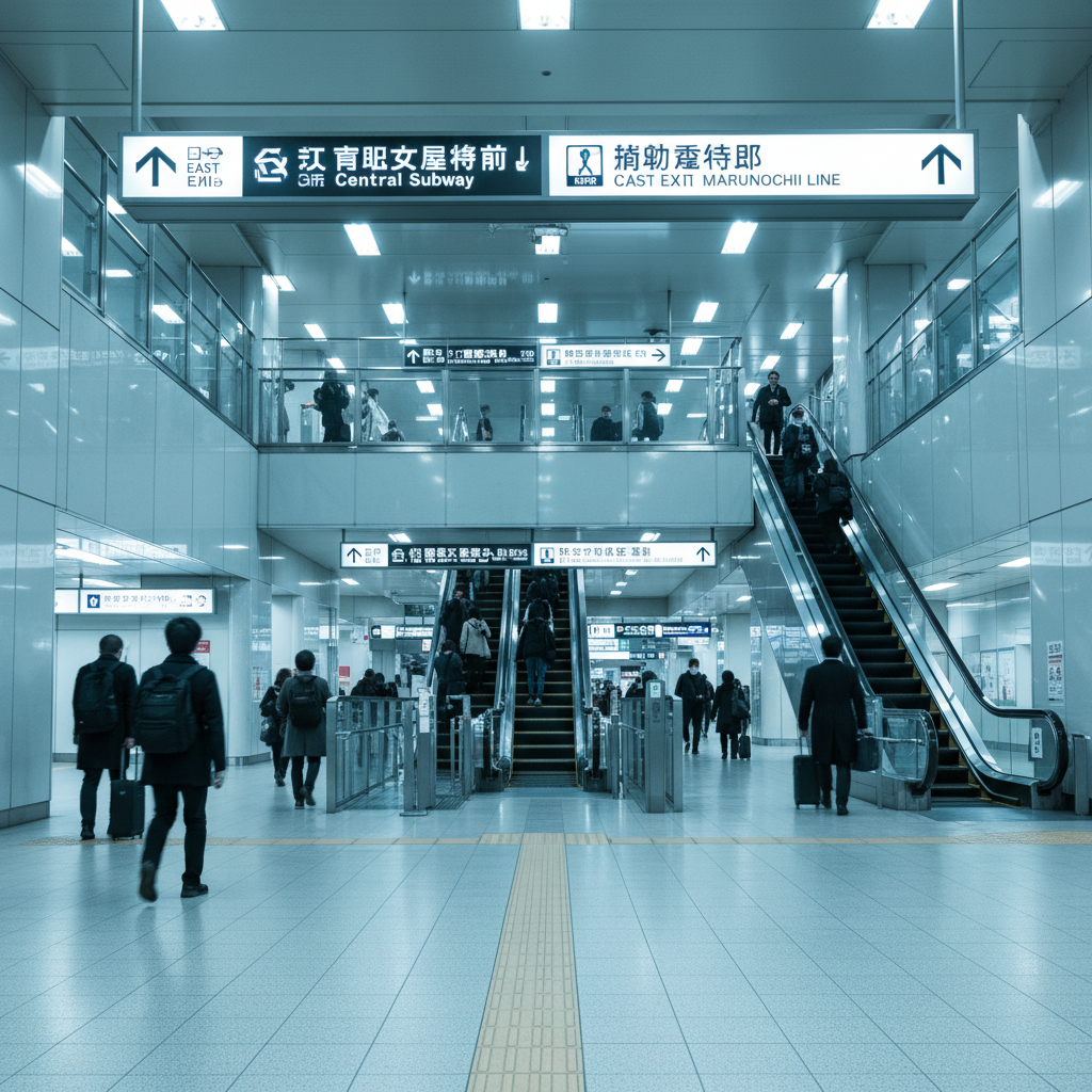 신주쿠에서 무너진 자존심: “역 출구”가 여행 퀄리티를 좌우해요