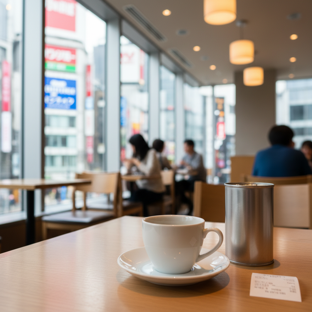 시부야 카페·술 한 잔의 함정: 비싼 커피와 도수 센 캔은 조심하세요