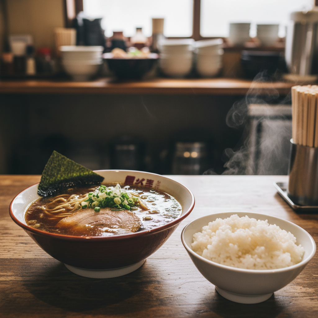 코엔지 토모친 라멘에서 느낀 ‘짱케 라멘’의 핵심: 짠맛이 아니라 ‘밥 전제’의 설계