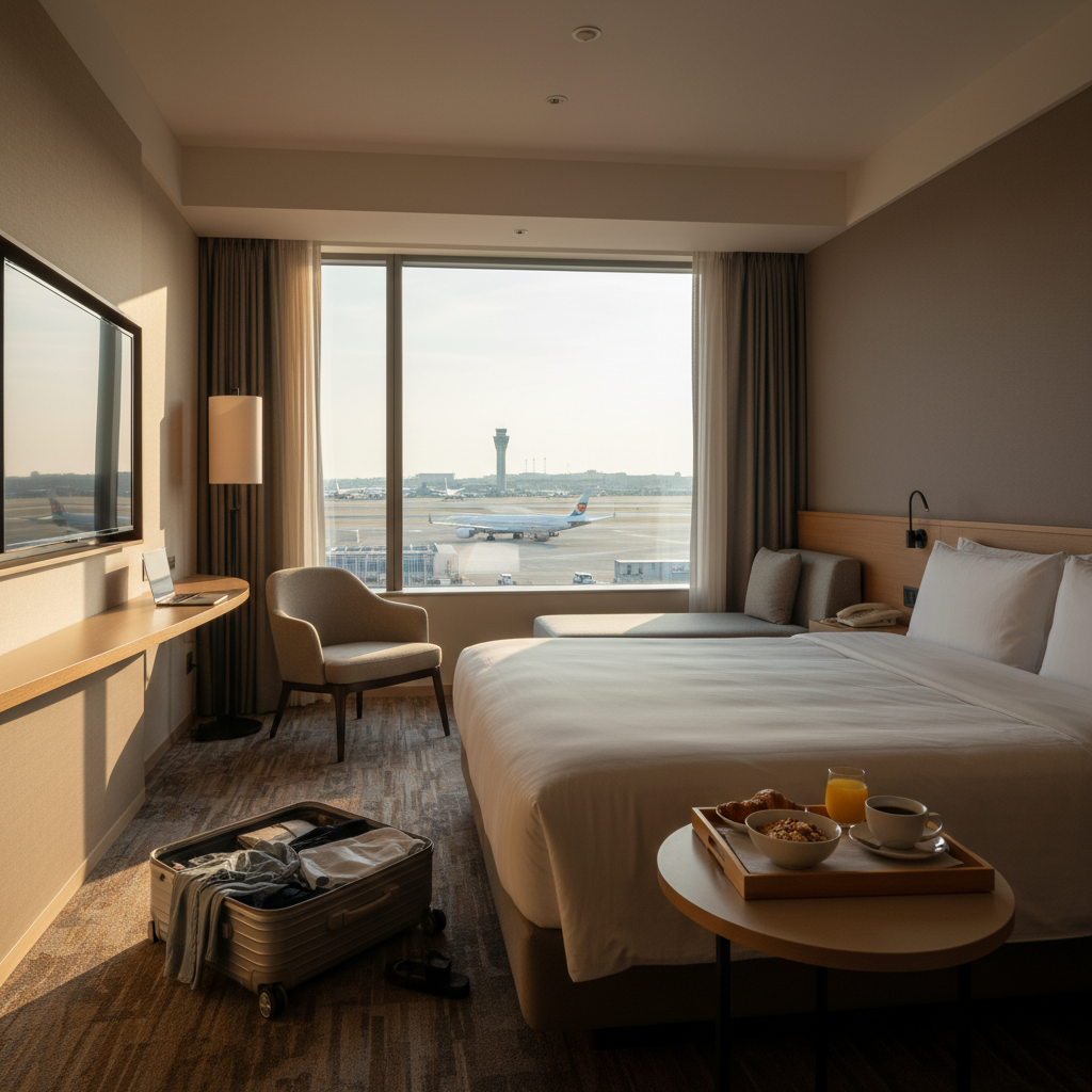 도쿄골프여행의 시작: 하네다 근처 1박이 체력과 시간을 살려요