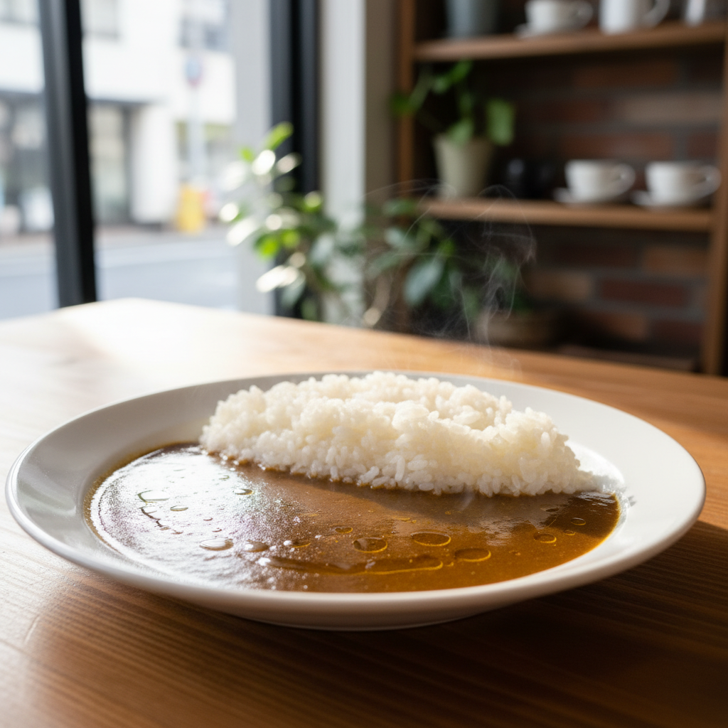 오일 베이스 카레를 먹고 느낀 점: 맵지 않은데 깊다