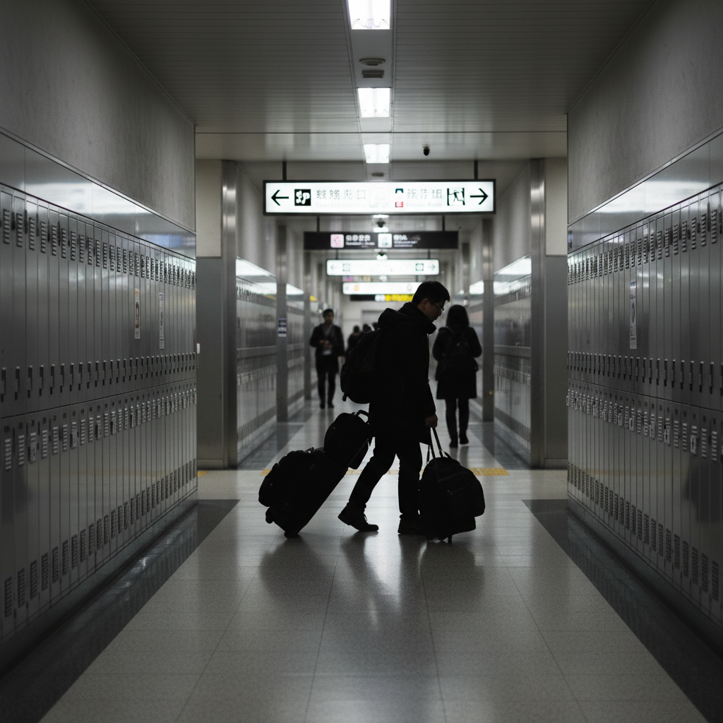 도쿄에서 캐리어 지옥 탈출하는 법: 코인락커 빈자리 ‘실시간 확인’으로 동선부터 살리기 1 도쿄짐보관, 무작정 찾으면 시간도 체력도 날아가요