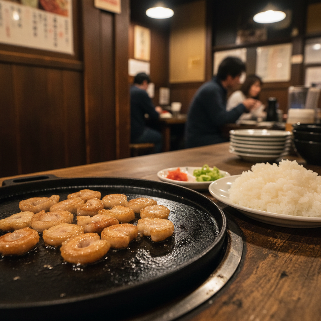 하카타맛집은 “의외로 투박함”에서 만족이 터져요 (철판 호르몬)