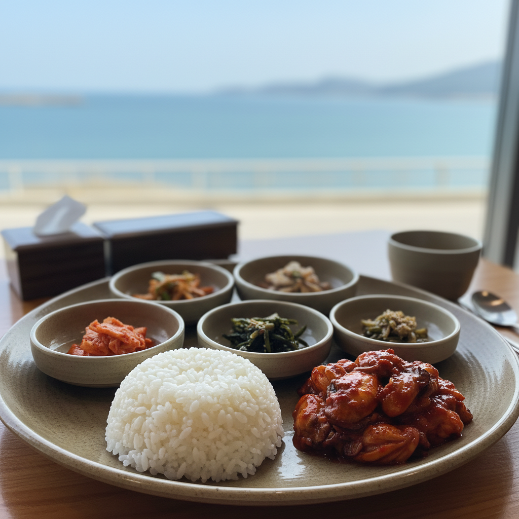 서산휴게소: 어리굴젓정식이 ‘지역성’까지 잡아줬어요 (서산휴게소)