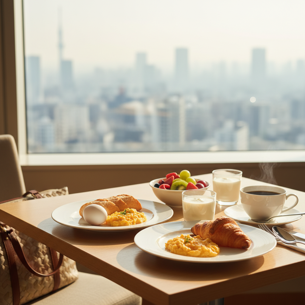 아이랑 도쿄 여행의 시작은 ‘숙소+조식’에서 갈려요