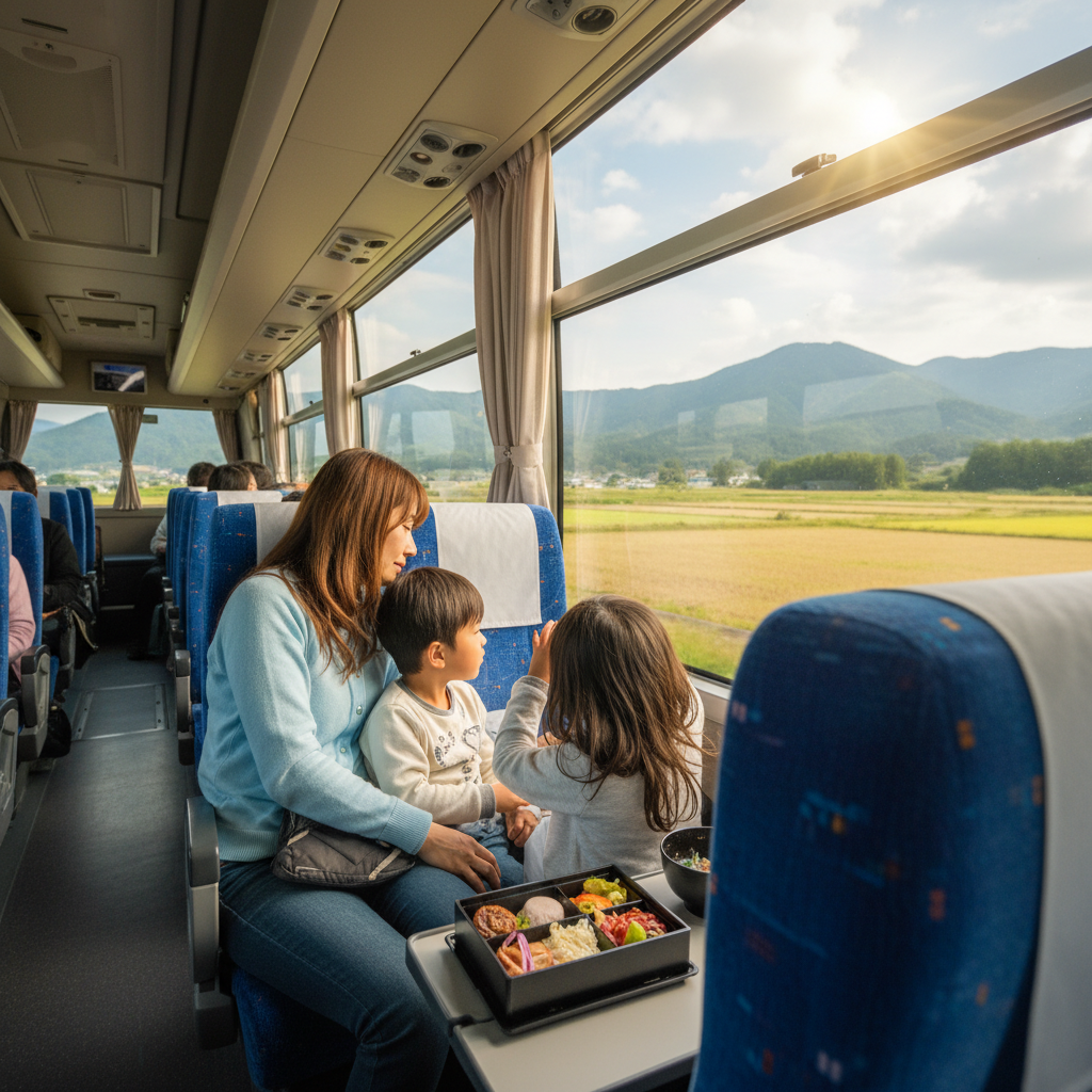 유후인 버스투어는 ‘가족여행 치트키’였어요 (유후인 버스투어)