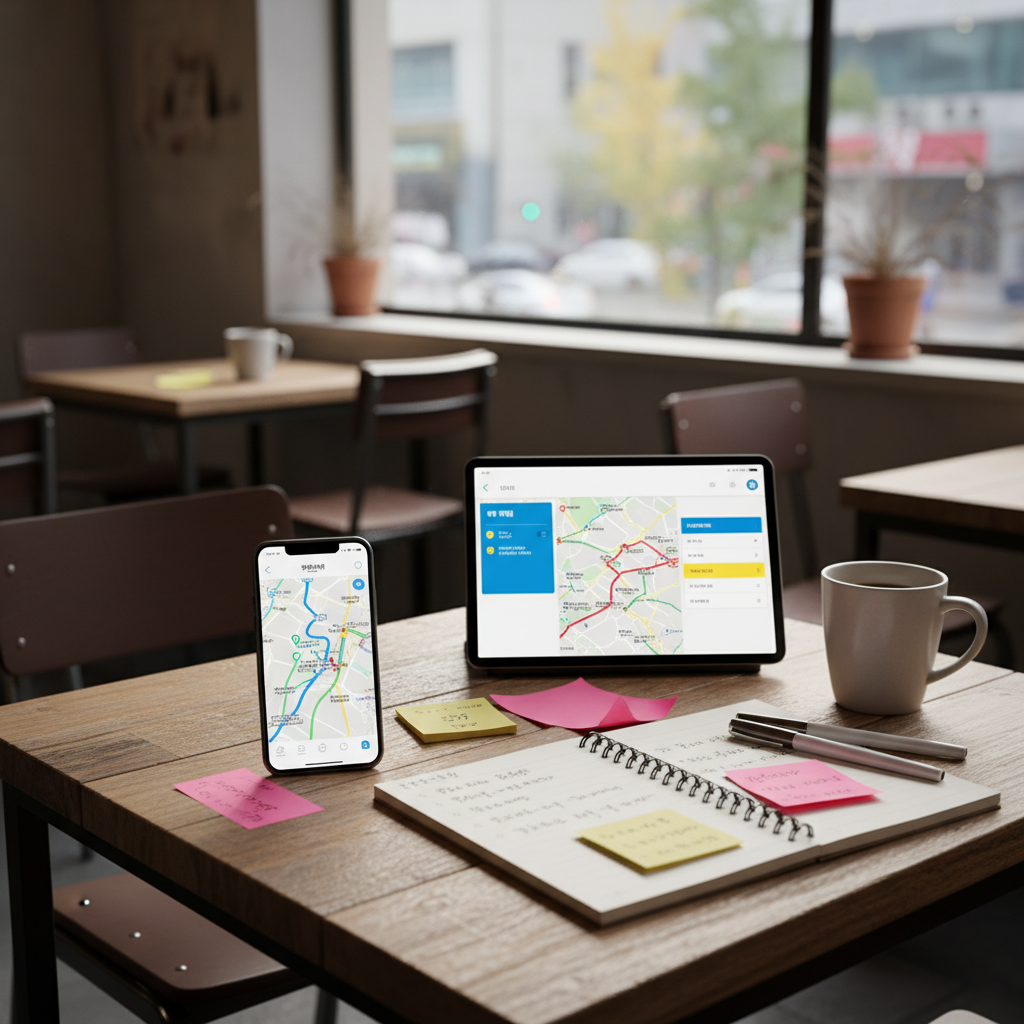 세로형 인포그래픽 지도를 ‘실제로’ 여행에서 쓰는 방법