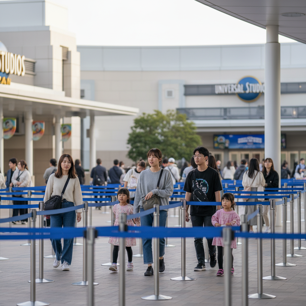 오사카 유니버설 스튜디오 재팬 익스프레스 4, 체감이 달라요