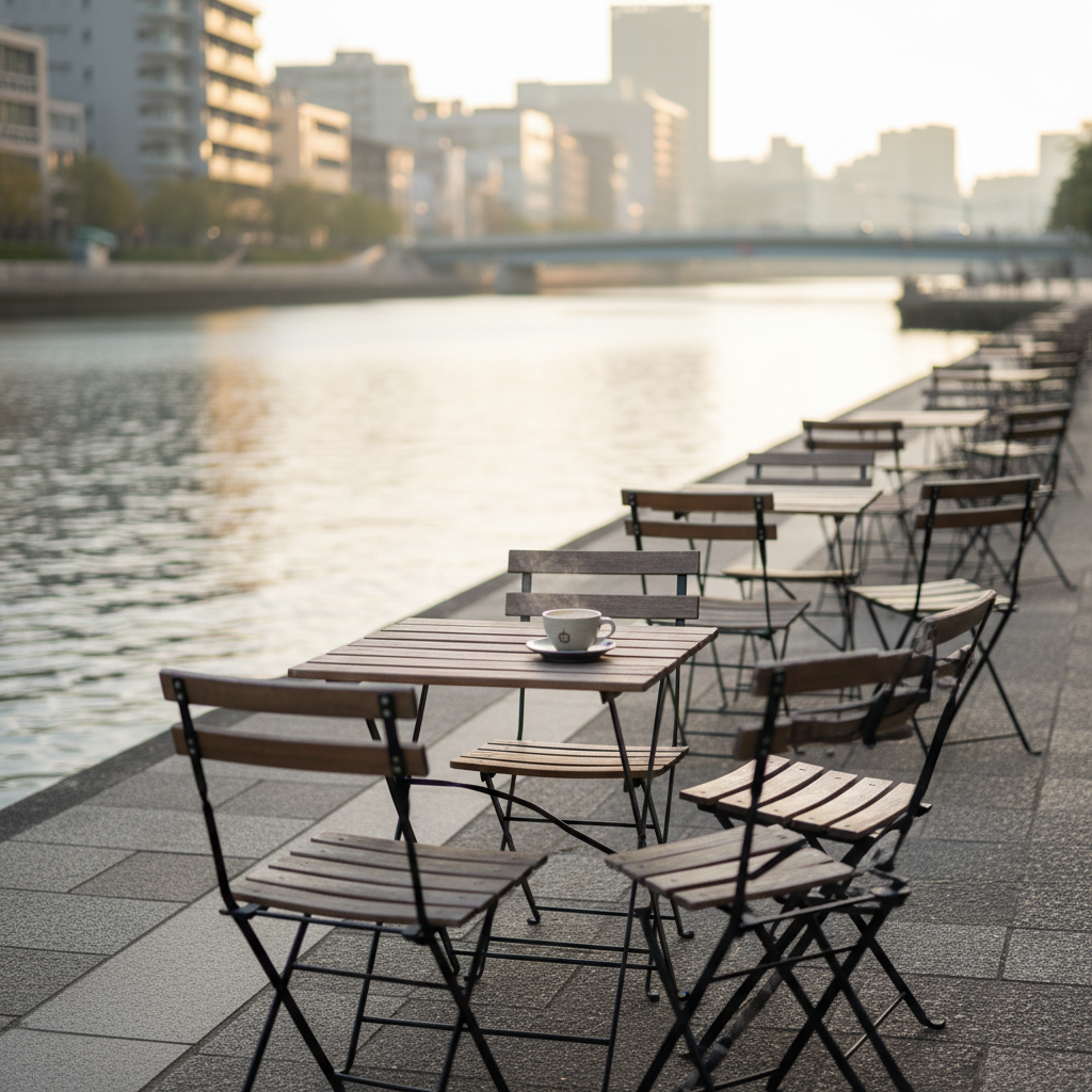 키타하마 강변에서 시작하는 오사카여행 하루코스: ‘조용한 아침’이 하루를 바꿔요