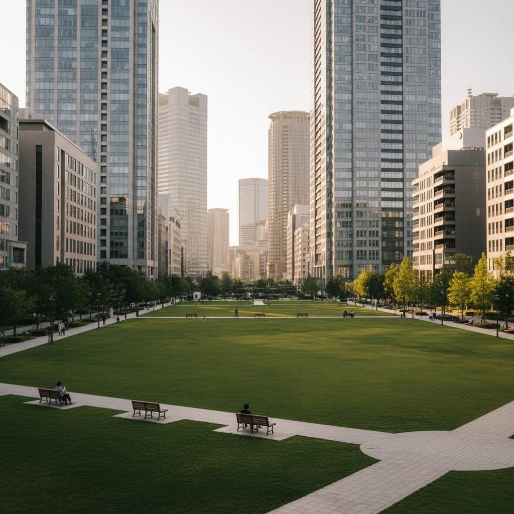 우메다의 새 공원에서 느끼는 도시 감각: 오사카여행 하루코스에 ‘여백’을 넣기
