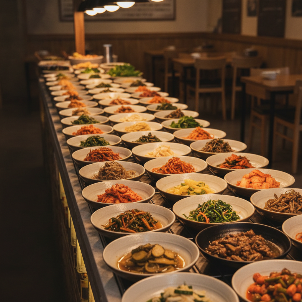 오사카 가족여행에서 ‘한 끼로 끝’ 내버린 스키야키 코스 맛집 후기 (스시·사이드·디저트까지) 3 사이드가 90종 이상이면 생기는 일: ‘취향 분산’이 아니라 ‘만족 집중’이에요