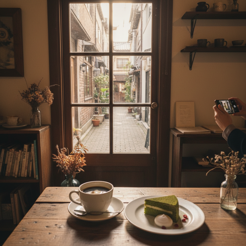 오사카 당일치기, 이렇게 돌면 ‘먹고-보고-쉬고’가 한 번에 됩니다 3 나카자키초 카페거리: 오사카 시내 여행 중 ‘호흡’이 필요한 순간