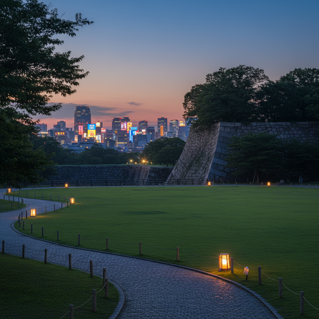 오사카 당일치기, 이렇게 돌면 ‘먹고-보고-쉬고’가 한 번에 됩니다 4 오사카성·신세카이: 조용함과 활기를 한 번에 마무리하기