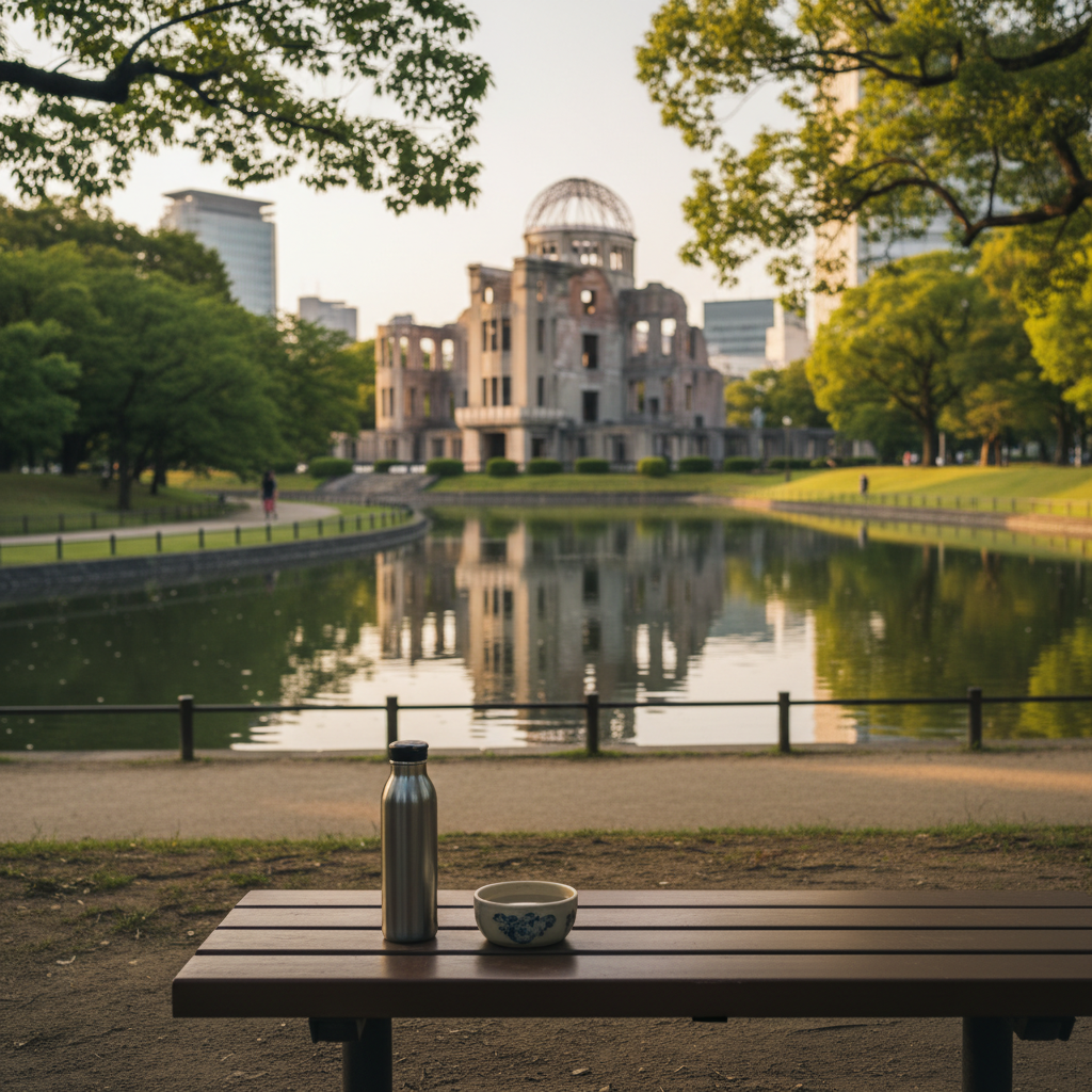 오사카 말고 어디 갈까? 5만원대 항공권으로 다녀온 히로시마·토끼섬 1박 2일 3 원폭돔 앞에서는 여행의 태도가 달라졌어요