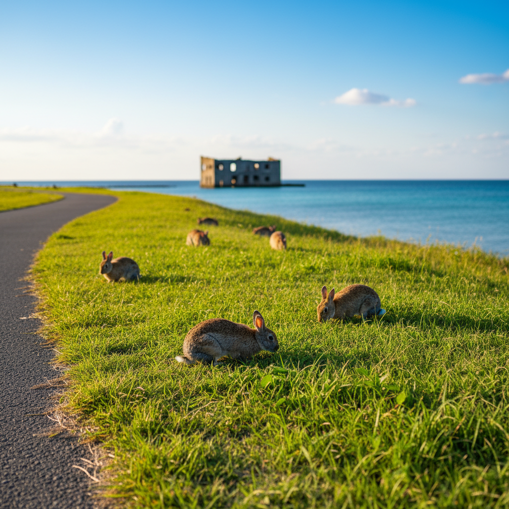 오사카 말고 어디 갈까? 5만원대 항공권으로 다녀온 히로시마·토끼섬 1박 2일 4 토끼섬(오쿠노시마) 근교 여행, 귀여움 뒤에 남는 생각