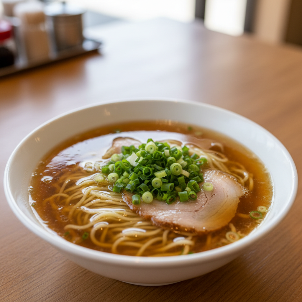 깔끔한 간장 라멘의 매력: 맑은데 깊고, 가벼운데 기억나는 맛