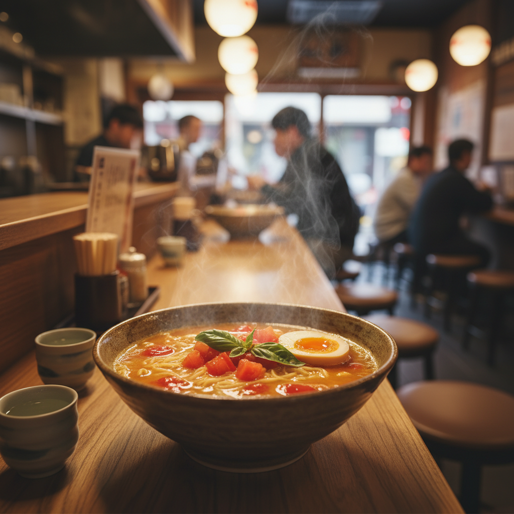 라멘 한 그릇이 분위기를 바꿔주는 순간이 있어요