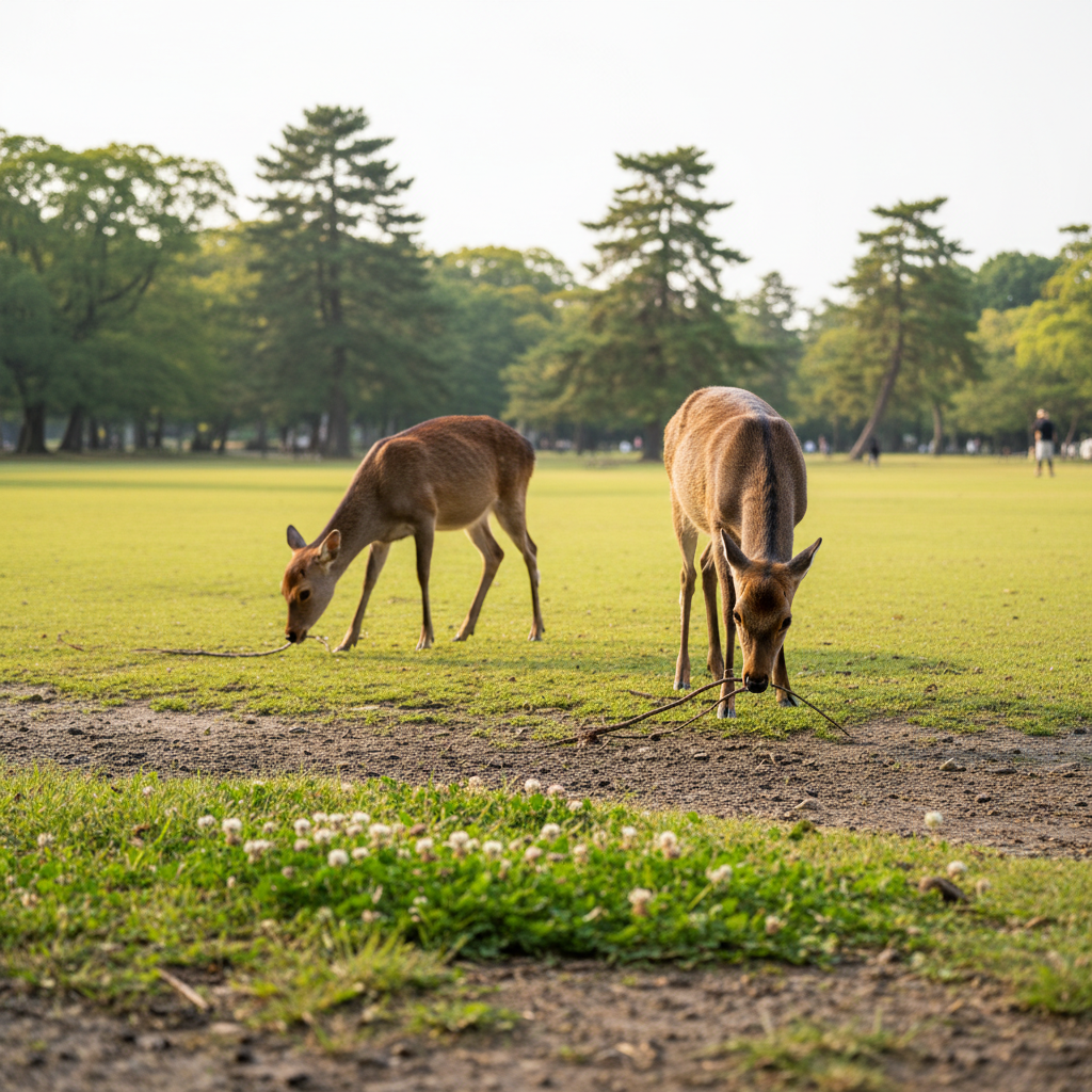 나라공원 후기: ‘별거 없네’ 했다가 사슴 밥에서 마음이 풀렸어요