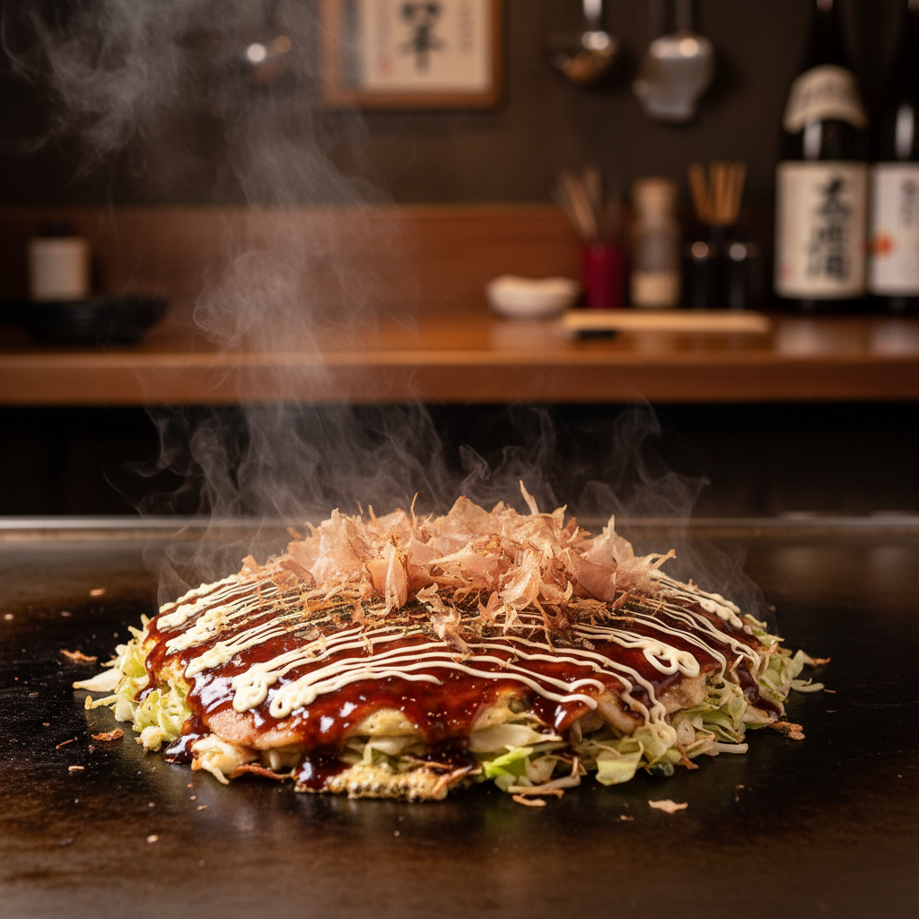 오사카 오코노미야끼 한 끼로 마무리: 예약 난이도는 각오해야 해요