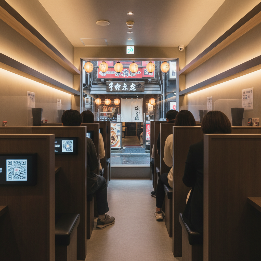 이치란 도톤보리점, 웨이팅 줄이는 현실적인 방법 (별관 활용)