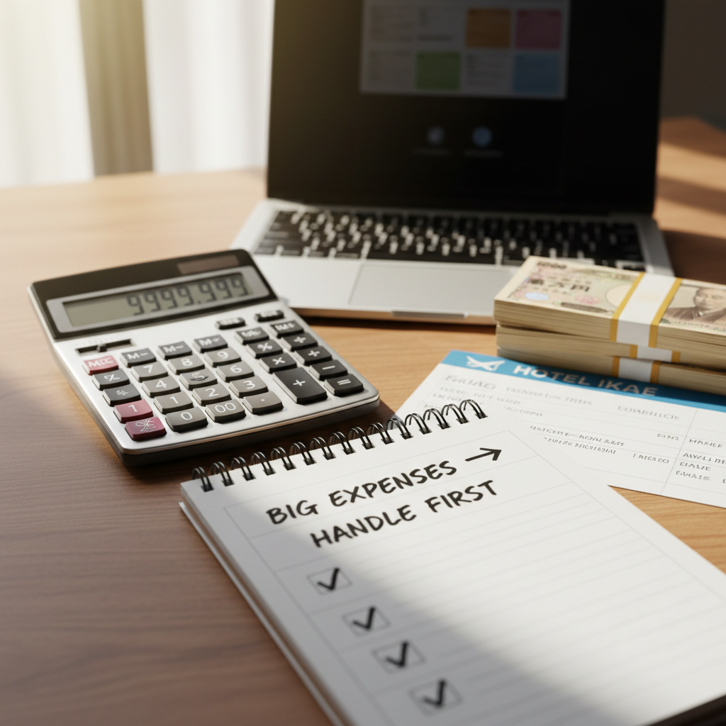 오사카 여행 준비 15단계, 먼저 ‘큰 돈’부터 잡아요