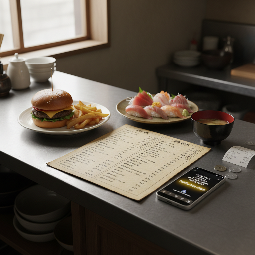 오사카 여행 맛집 검색이 없으면 생기는 두 번째 문제: 주문 실수도 돈이 돼요