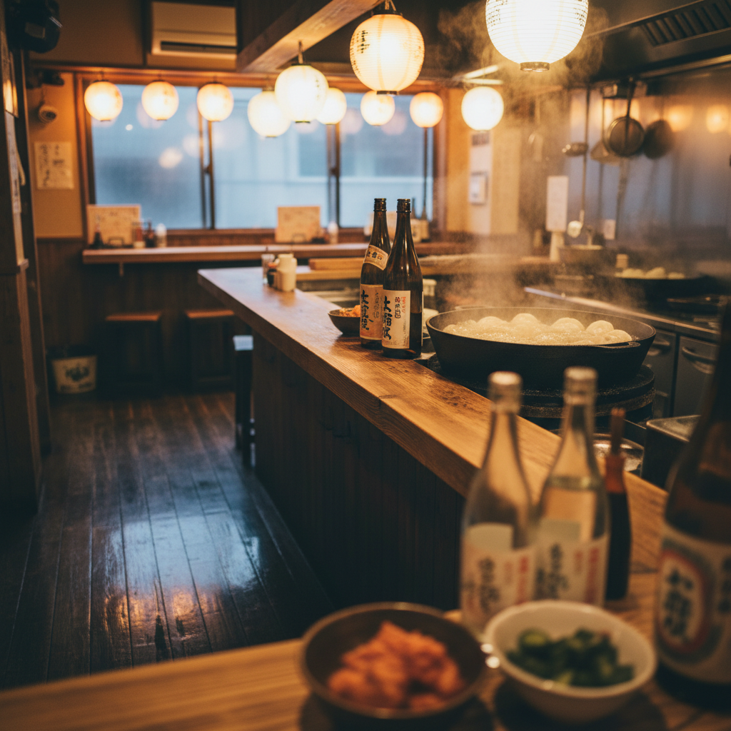 오사카 맛집이 따로 있나, 출출할 때 끓인 만두국이 찐이다