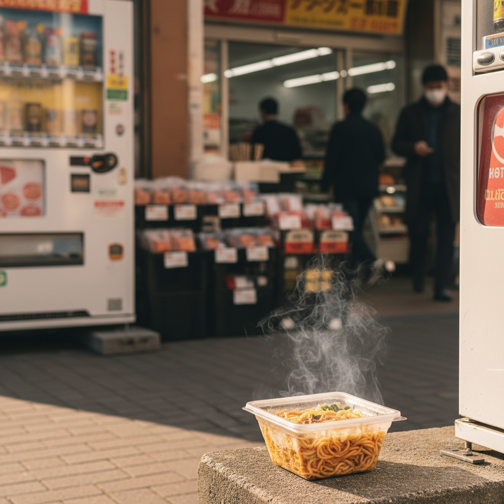 오사카 하루 3만원 여행, 제가 직접 해보니 ‘돈’보다 중요한 게 있더라고요 2 ‘싸게 먹기’의 정답: 카페를 포기하고 마트·자판기·면요리로 간다