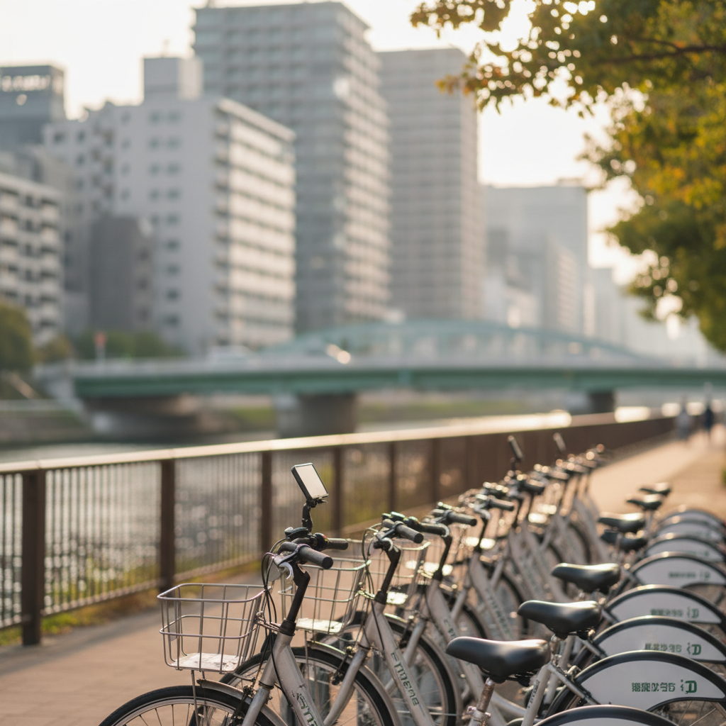 오사카여행 필수템: 일본 공유자전거가 동선을 바꿔요