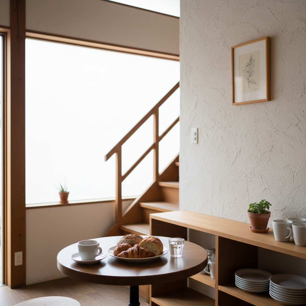 오호리 공원 동선에 붙이면 딱 좋은 2층 취식 공간 활용법