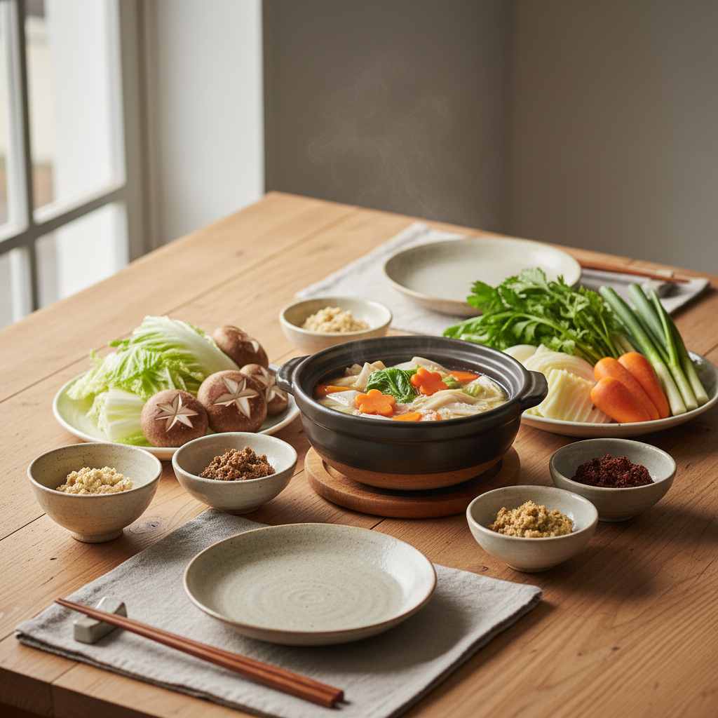 조식도 ‘선택’이 핵심: 된장 나베 스타일이 기억에 남았어요