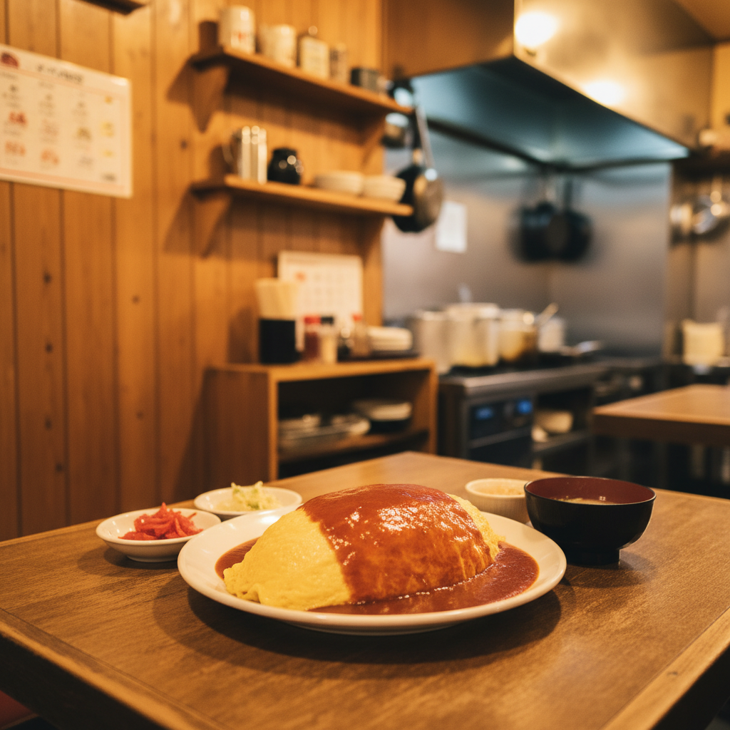 일본 나가오카 ‘대식가 식당’ 직접 가보니… 오므라이스가 세 배로 나오는 곳의 진짜 포인트 1 일본 나가오카 여행에서 만난 대식가 성지, 키미야 식당