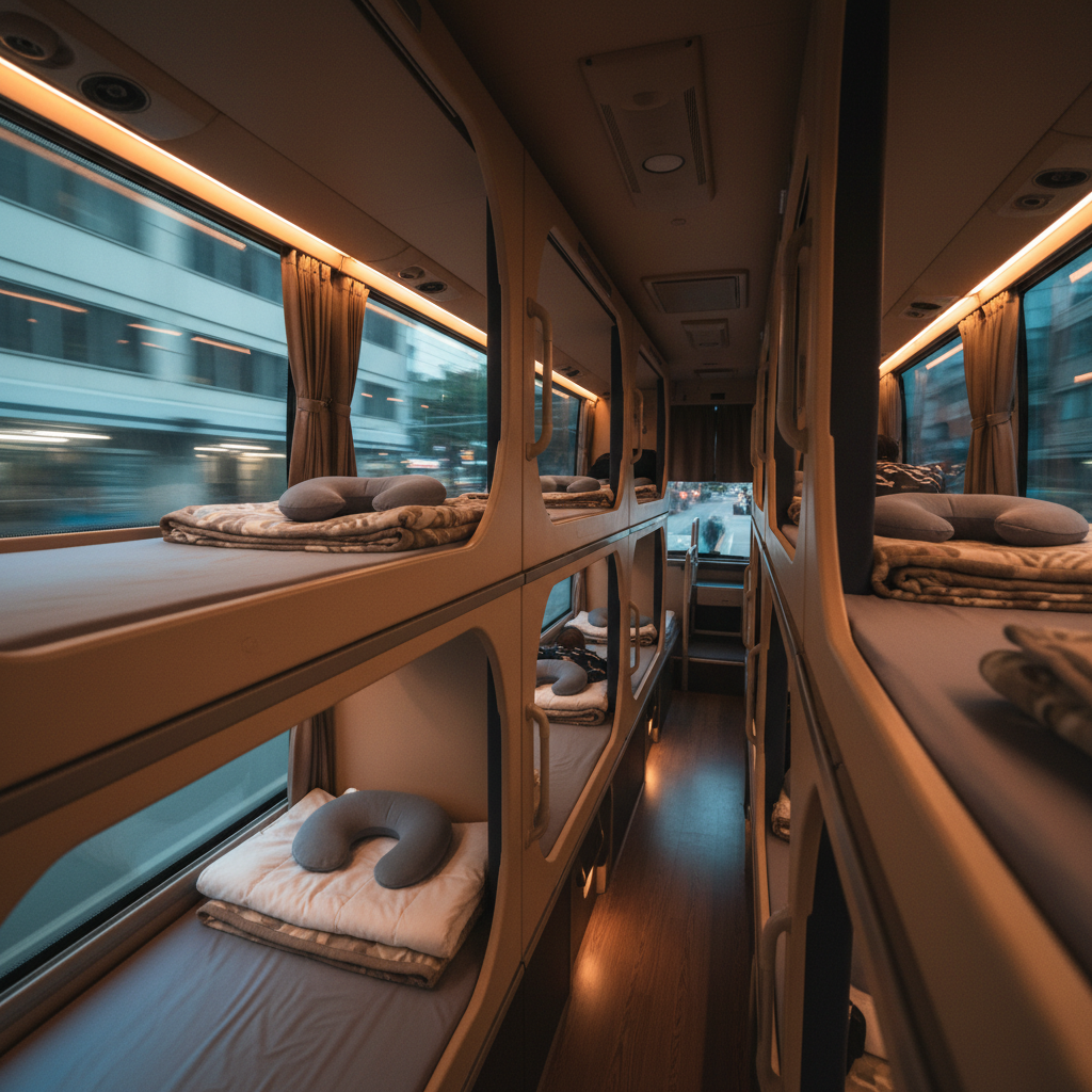 일본여행 야간버스, 제가 이렇게 타니까 훨씬 낫더라 (준비 순서)