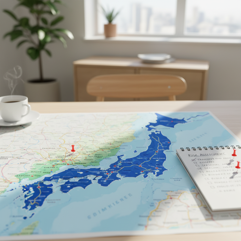 일본여행을 취소하지 않기로 했다면: 지역 선택이 리스크를 줄여줘요