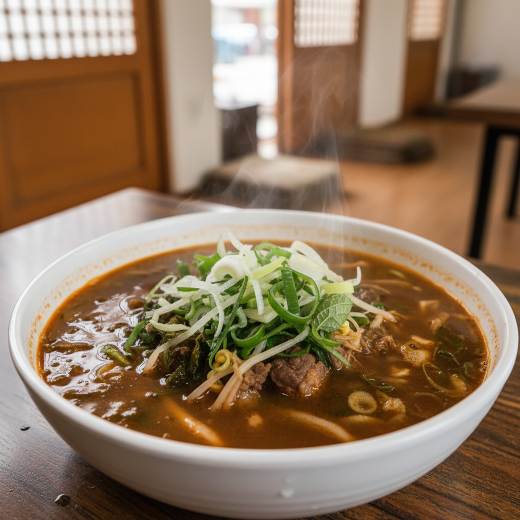 해장국 한 그릇이 여행의 리듬을 바꿔요 (진짜로)