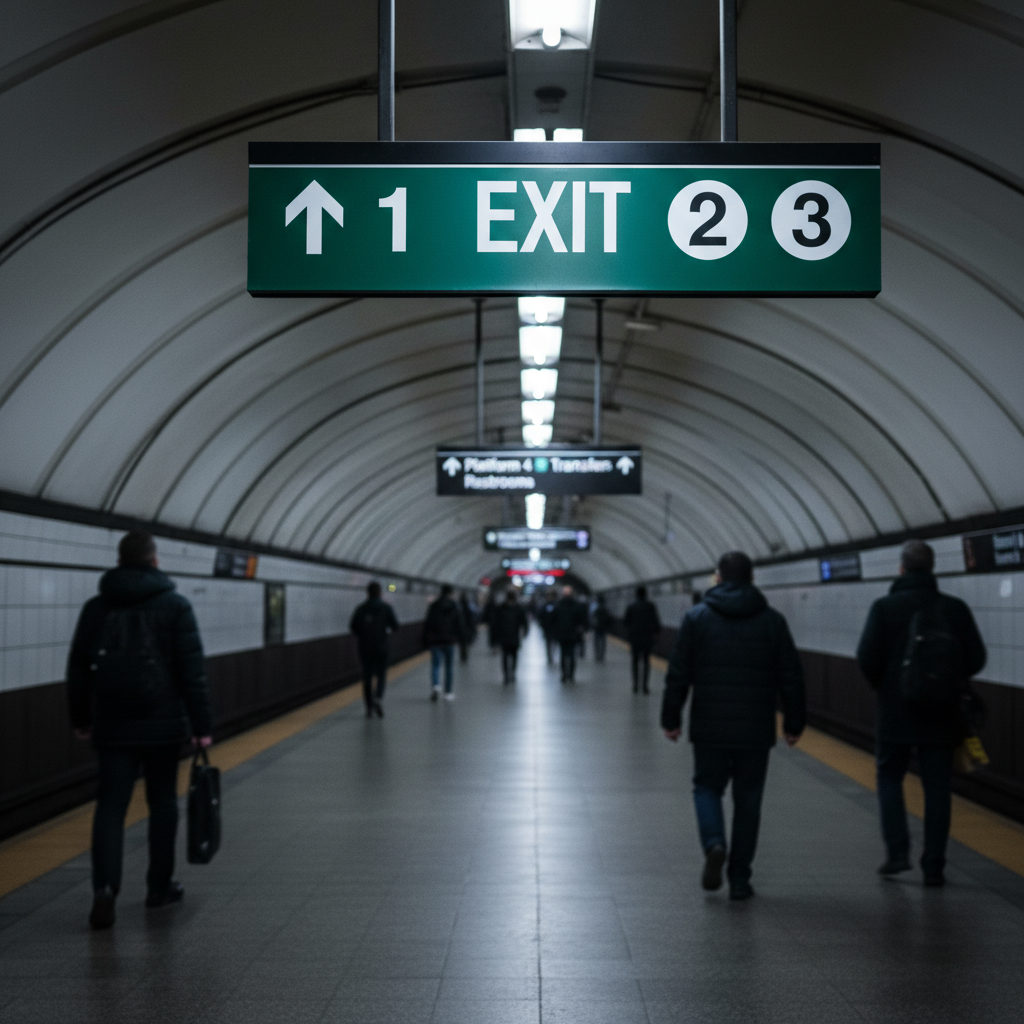 일본지하철에서 길 잃지 않는 법: “노선보다 출구”가 더 중요하더라