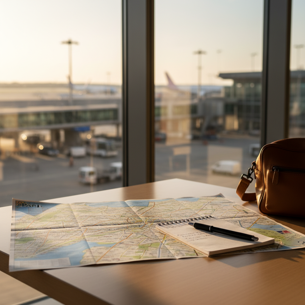 파리 자유여행 첫날, ‘걷기 좋은 코스’로 몽파르나스에서 라틴지구까지 이어본 후기 1 파리 자유여행의 시작: 오를리 공항에서 몽파르나스까지(파리 산책 코스 준비)