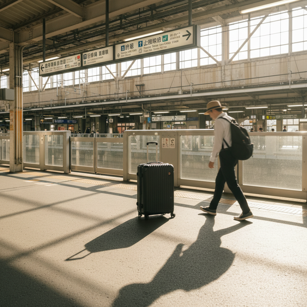 혼자 도쿄여행의 첫 난파: 동선과 짐이 여행을 망쳐요