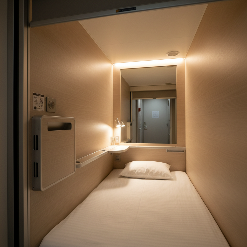 캡슐 호텔은 ‘호불호’지만, 혼자라면 의외로 괜찮다