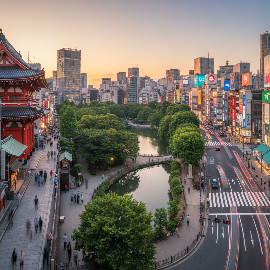 센소지–우에노–시부야, 관광도 결국 ‘리듬’이 중요하더라