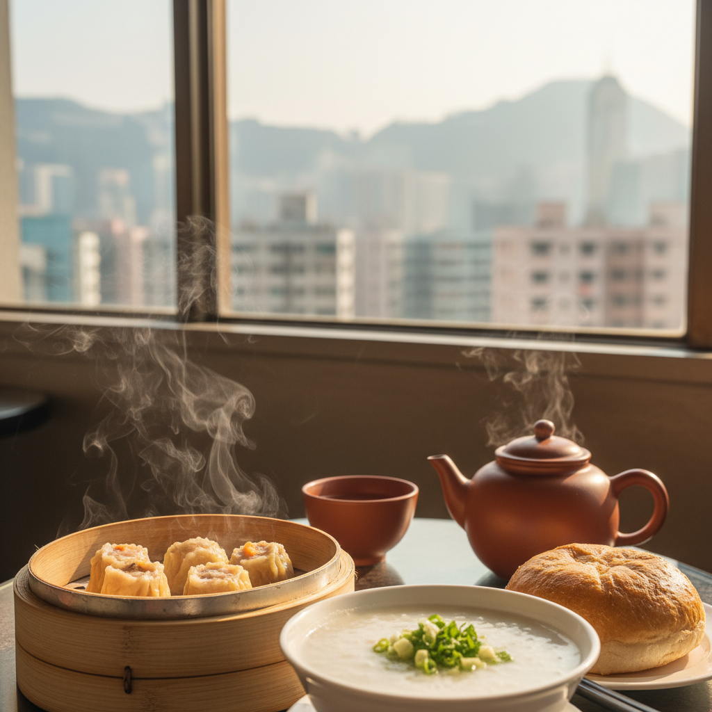 홍콩맛집은 ‘아침에 승부’가 갈려요: 딤섬·죽·로컬 간식 루틴