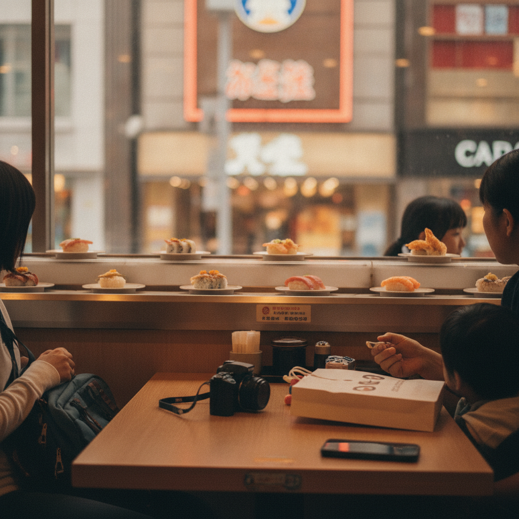 후쿠오카 1일 차, 텐진 쇼핑과 나카스강 크루즈로 ‘여행 온 느낌’ 제대로 내는 법 1 텐진 도심 투어: 가족 여행은 “배고픔-짐-비”부터 해결해야 해요 (후쿠오카 가볼 만한 곳)