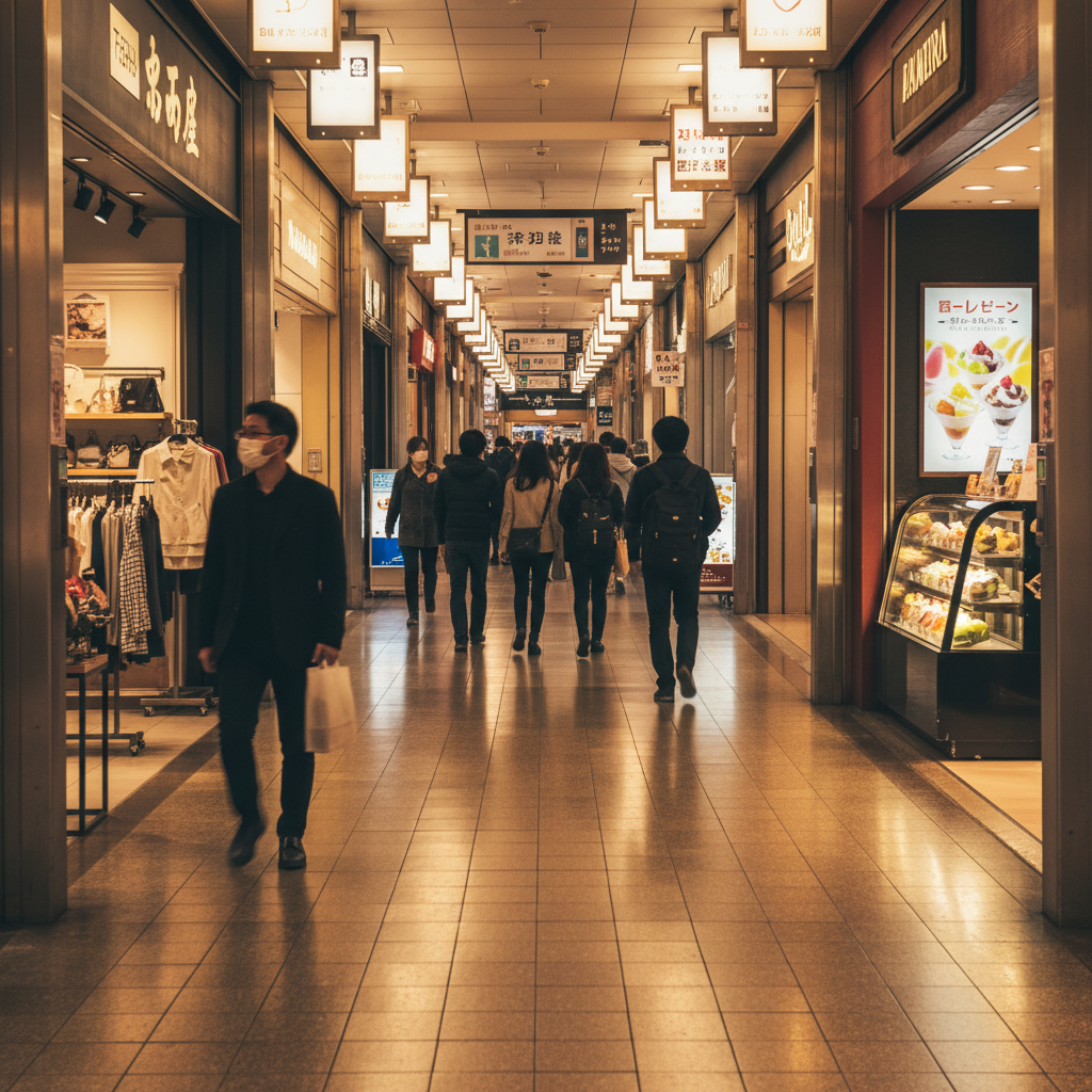 3일차: 텐진 지하상가로 가볍게(쇼핑·디저트·식사 올인원)
