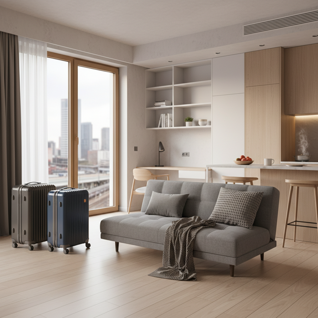 후쿠오카 가족여행 숙소는 ‘역세권+실사용 공간’이 답이에요