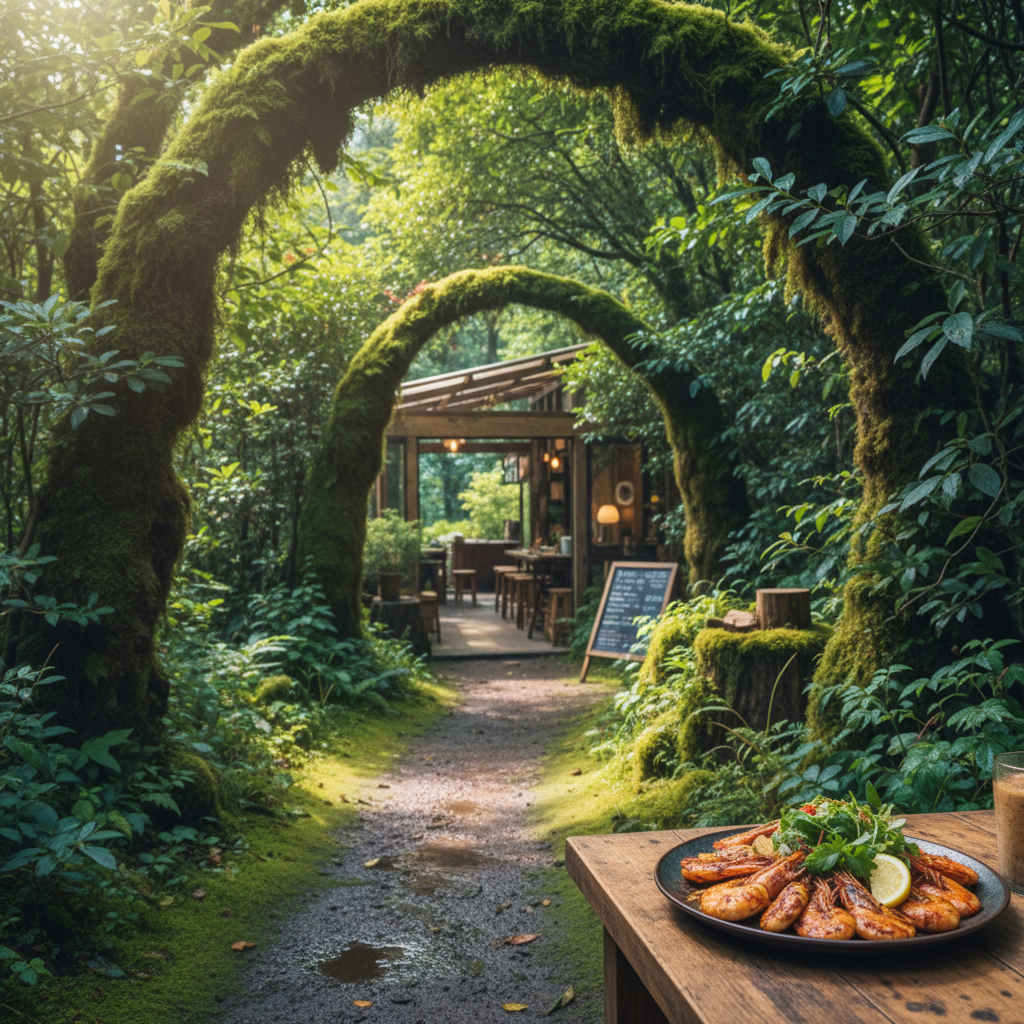 토토로의 숲 들렀다가… 점심은 키친 팔레트로