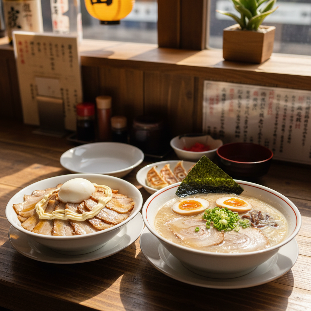 차슈동은 ‘금지 조합’이 아니라 ‘행복 조합’이었어요