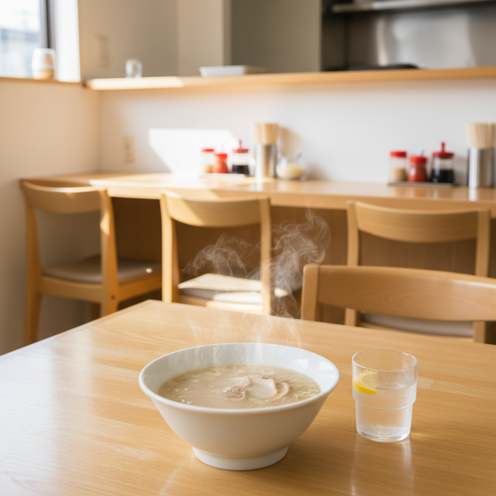 후쿠오카 여행에서 이 집을 추천하는 사람: ‘해장’과 ‘깔끔함’이 필요한 분