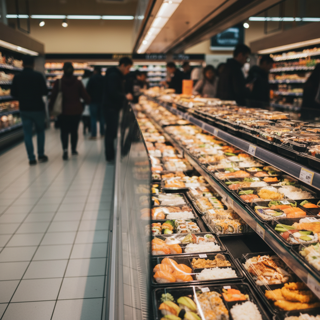 후쿠오카 로피아 나가하마점 오픈날 다녀온 후기: 줄 서도 ‘이건’ 꼭 사야 했어요 2 후쿠오카 마트 장보기의 꽃: 초밥·도시락은 왜 항상 붐빌까?