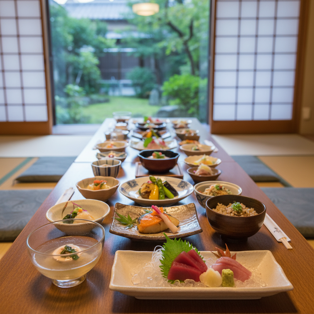 후쿠오카 료칸에서 배운 ‘가이세키의 흐름’—한 끼가 여행 기억을 바꾸는 순간 1 후쿠오카 료칸 가이세키, 왜 ‘맛’보다 ‘순서’가 중요할까