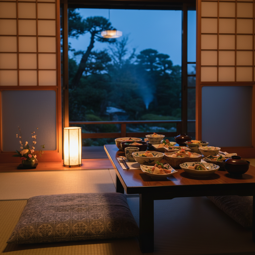 후쿠오카 료칸에서 배운 ‘가이세키의 흐름’—한 끼가 여행 기억을 바꾸는 순간 3 결론: 후쿠오카 료칸을 고를 때, ‘숙소’보다 ‘저녁’부터 보세요